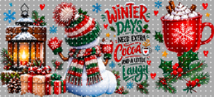 16oz Christmas-S  2759